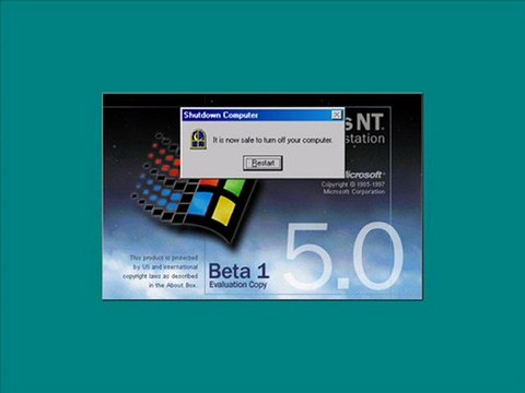 Windows NT Workstation 5.0 Beta 1 Parody