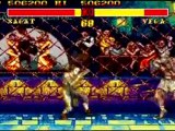 Street Fighter II (Genesis) - Sagat Boss Run 1 2