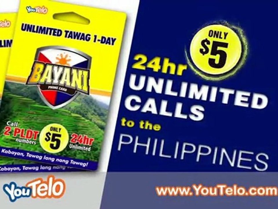 Unlimited Calls to the Phillipines | Phillipines Calling Card | YouTelo.com