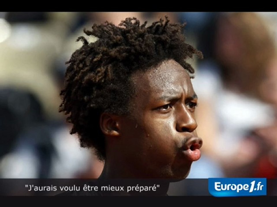 Monfils : "j'aurais voulu être mieux préparé"