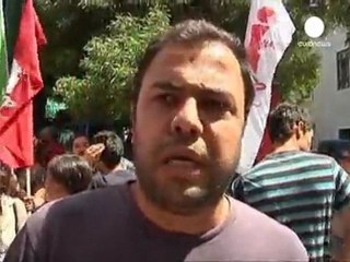 Portekiz'de sendikalar sokağa indi