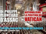 Philippe Ploncard d'Assac: Vatican & Nationalisme (1/3) - Radio Courtoisie