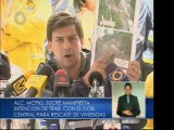 Carlos Ocariz aspira reunirse con gobierno central para atender emergencias