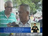 Más de 700 familias afectadas por las lluvias en todo el Zulia