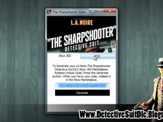 How to Get L.A. Noire The Sharpshooter Detective Suit DLC Free