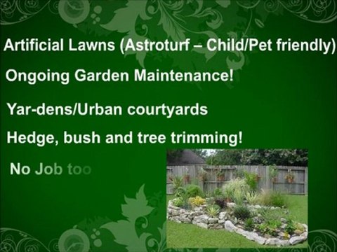 Trafford Gardener - 0161 884 0550
