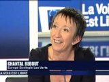Chantal Rebout - EELV - La voix est libre - 16 avril 2011 -France3 - Centre - partie 1