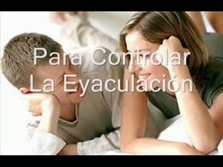 Tratamiento Para La Eyaculacion Precoz