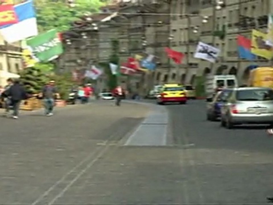 Bern airport takes off