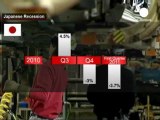 Giappone in recessione economica