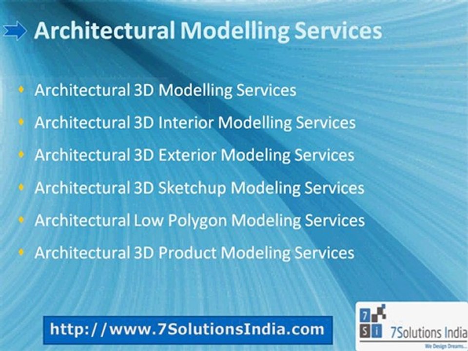 3D Modeling Services, Architectural 3D Modeling Services execute professional 3D designers