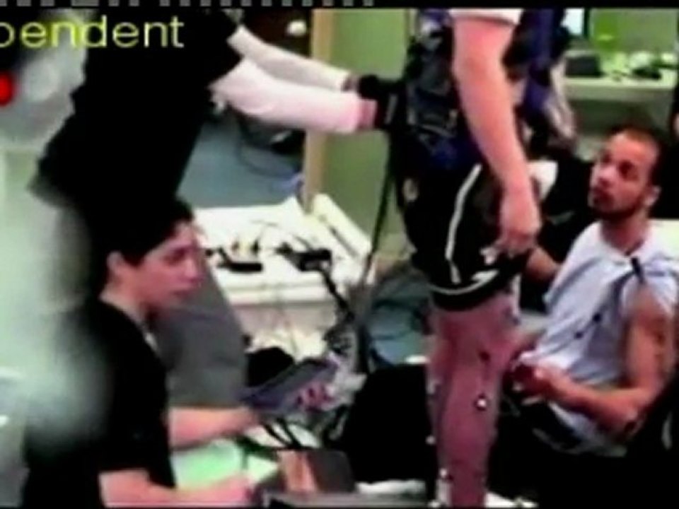 Paralysed man walks after surgery