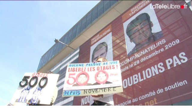 JOURNALISTES OTAGES : SOUTIEN... ET RÉCUPÉRATION POLITIQUE ?