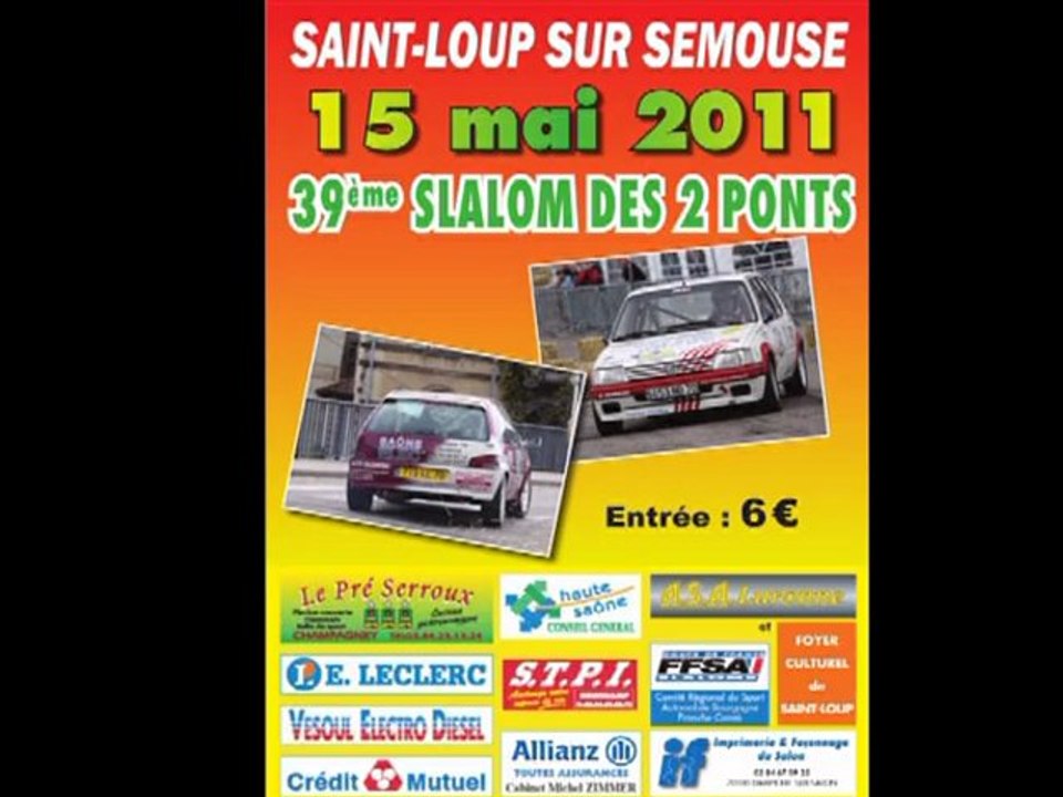 39 eme slalom des deux ponts N° 68 David Demougin