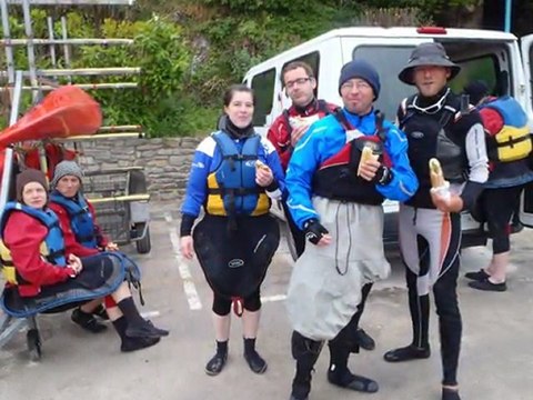 Kayak Club Thury Harcourt stage mer bretagne 2011