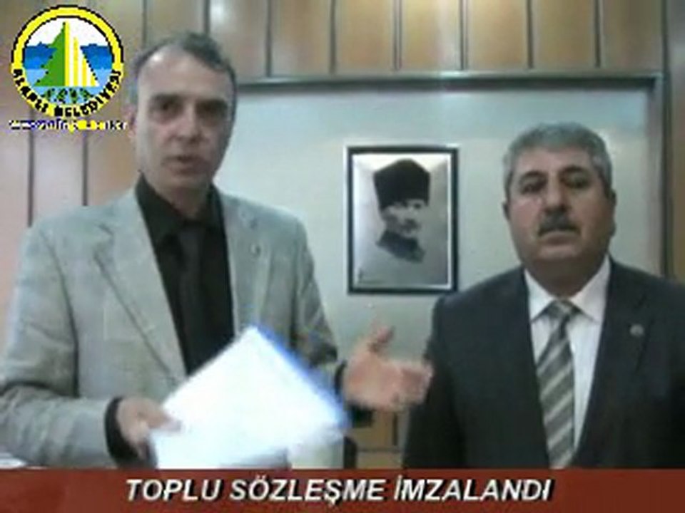 ALAPLI BELEDİYESİ'NDE TOPLU SÖZLEŞME