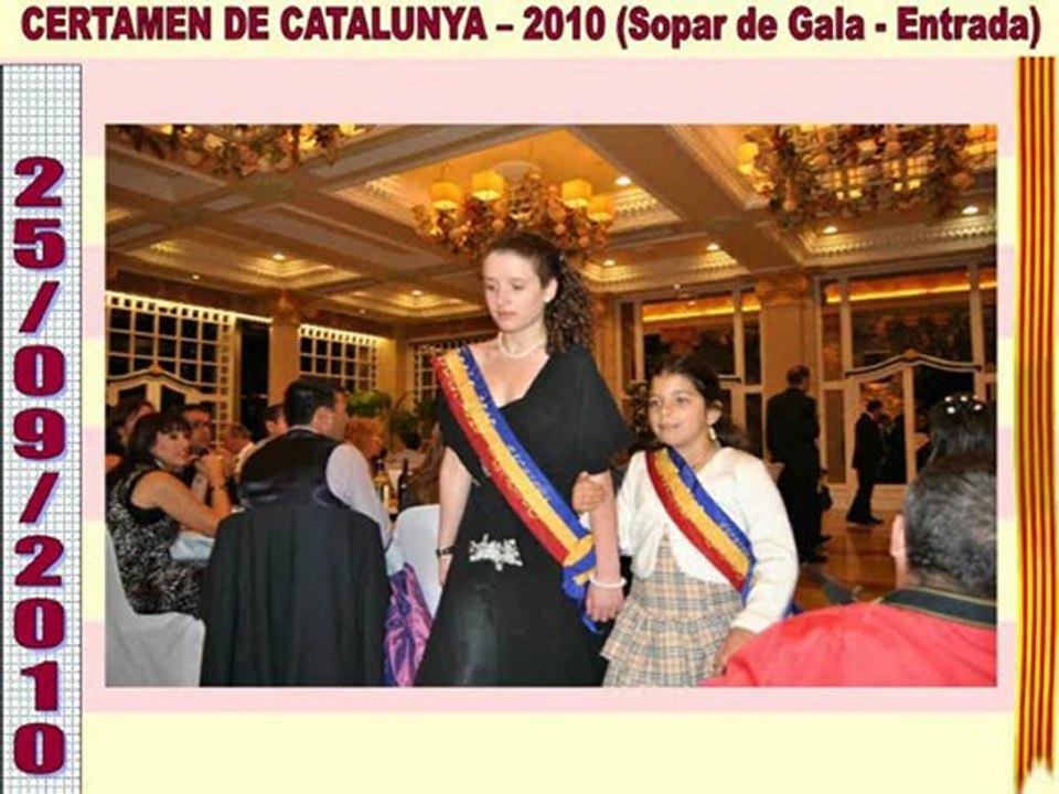 Certamen de Catalunya 2010 (Sopar de Gala, entrada)