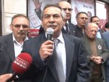 seçim bürosu açılışı Mehmet Alanbel konuşma