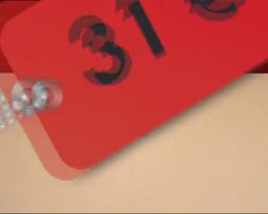 Réveil en bois Cube