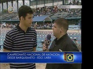 Nadadores en campeonato nacional
