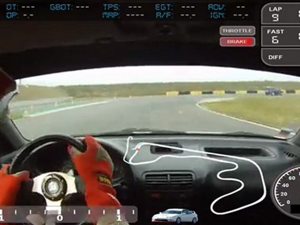 Circuit du Bourbonnais avec incrustation "data"