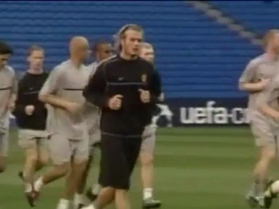 Beckham wieder im ManU-Trikot