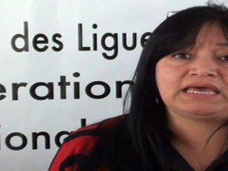 COL :: OBS :: Testimonio de Soraya Gutierrez, abogada del CCAJAR, sobre el hostigamiento y desprestigio en contra de la Comision Justicia y Paz