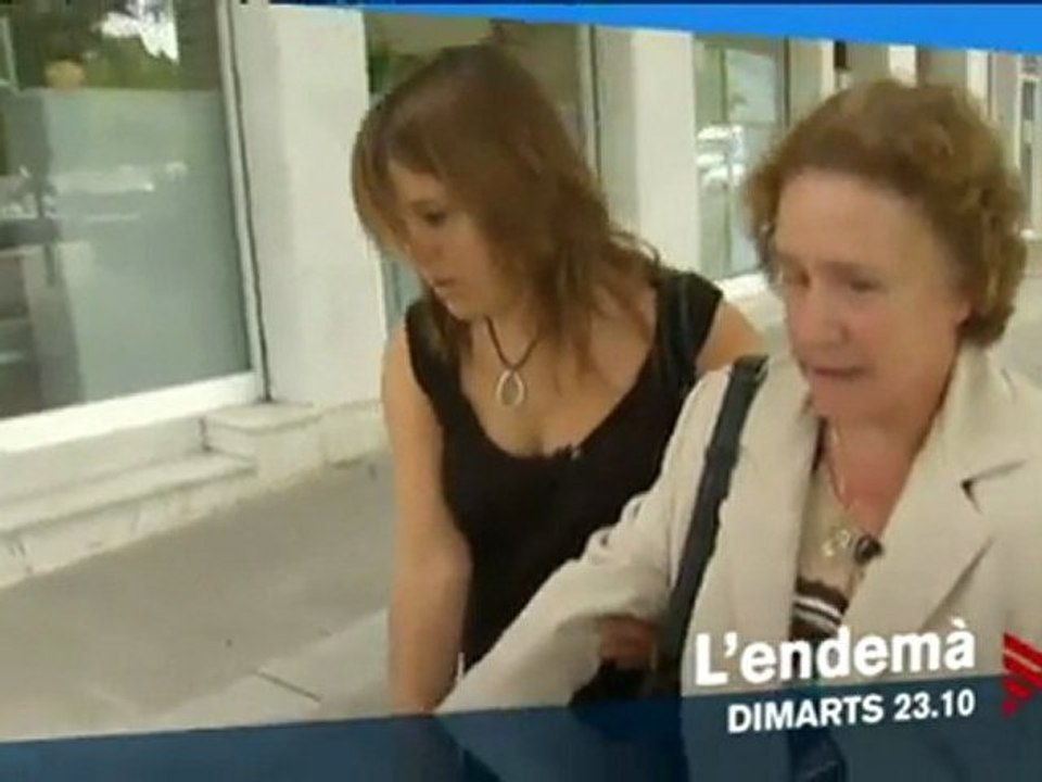 TV3 - Dimarts, 23.10, a TV3 - La ceguesa, a "L'endemà"