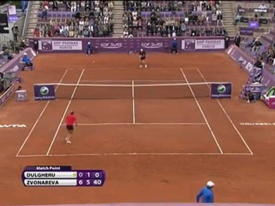 Brüssel - Zvonareva macht  kurzen Prozess