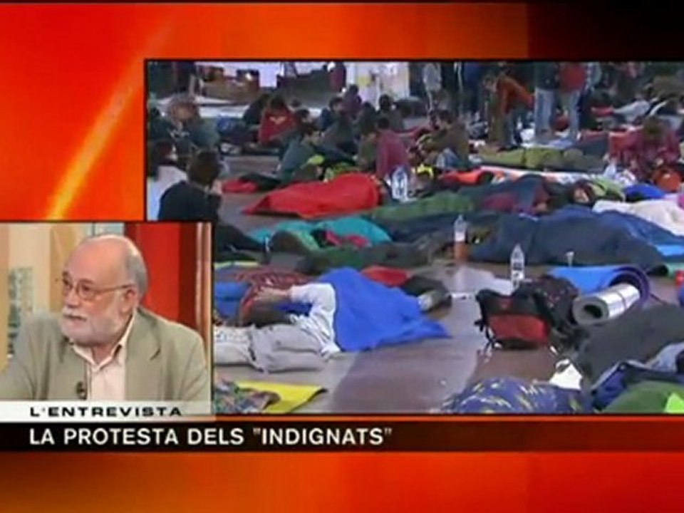 TV3 - L'Entrevista - 3/24 - Arcadi Oliveres i la protesta dels indignats
