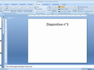 Interface powerpoint 2007