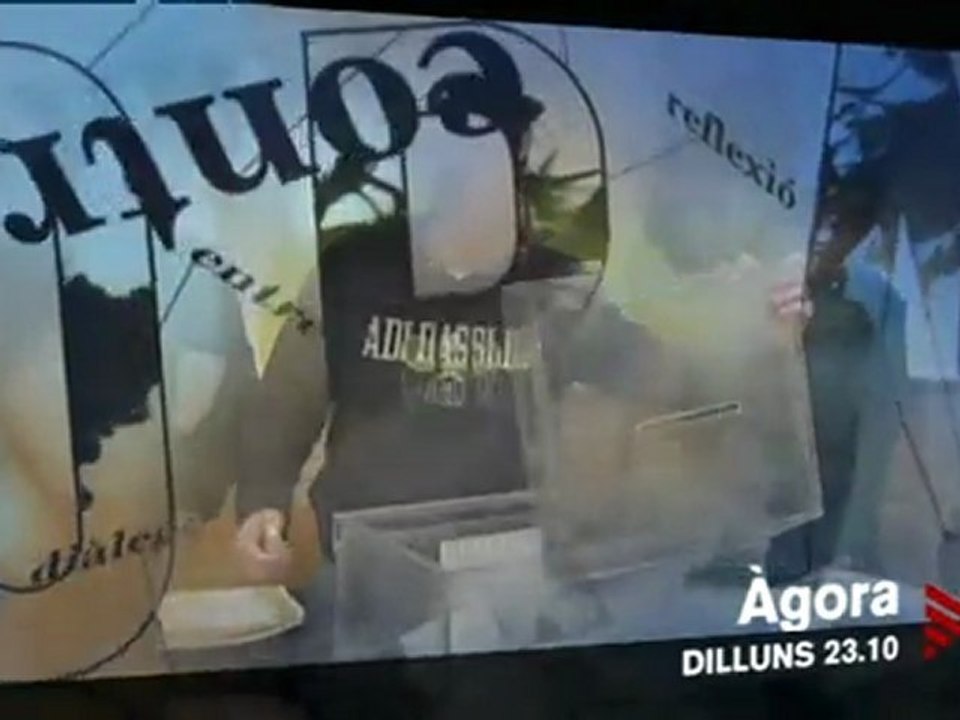 TV3 - Dilluns, 23.10, a TV3 - L'endemà de les eleccions, a "Àgora"