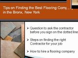 Flooring Contractors Bronx NY