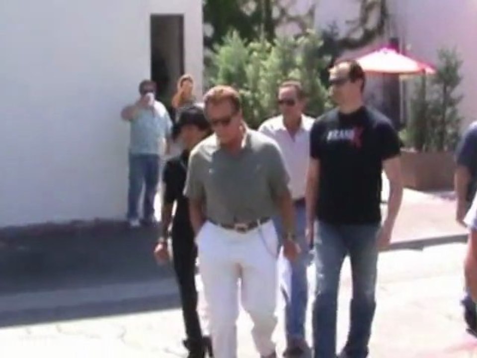 Exklusiv: Arnold Schwarzenegger pausiert