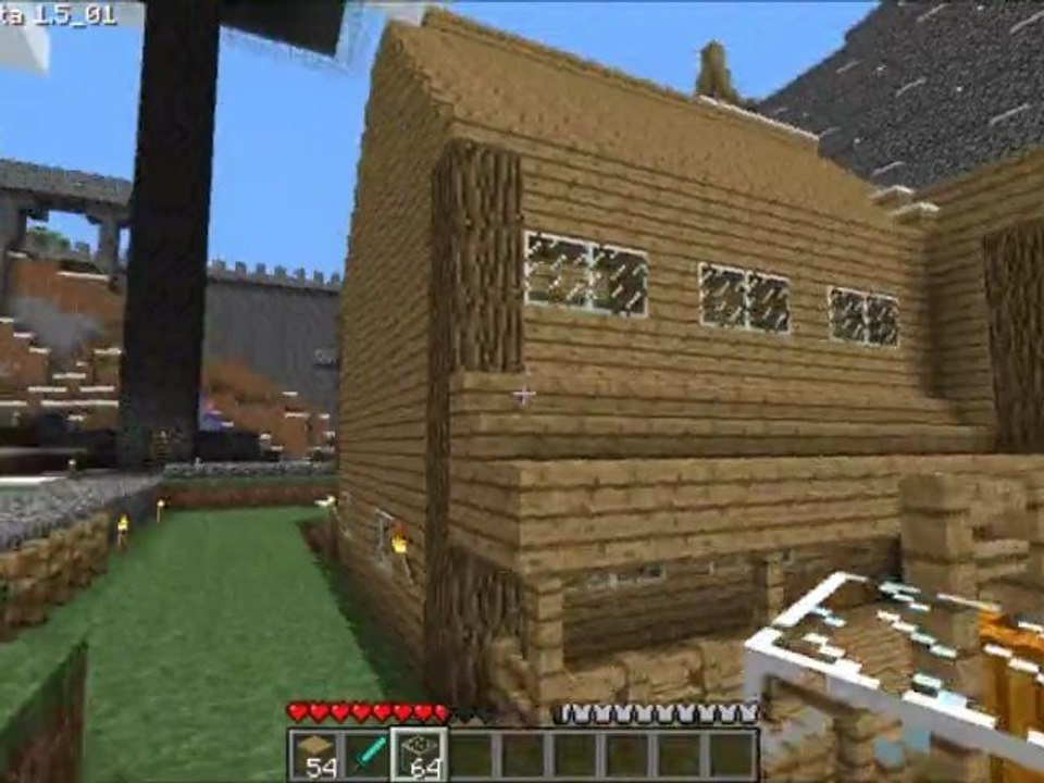 minecraft sur le serveur d un pote