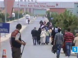 Cezaevinde açık görüş başladı