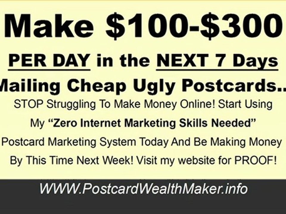 Instant Postcard  Wealth