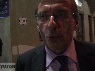 Roland Ries à la sortie du match Strasbourg 2-0 Bayonne