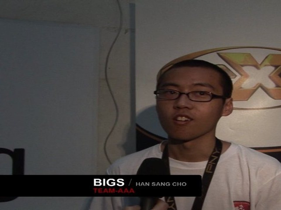 Nexen 2011 - Interview de biGs par GameLine