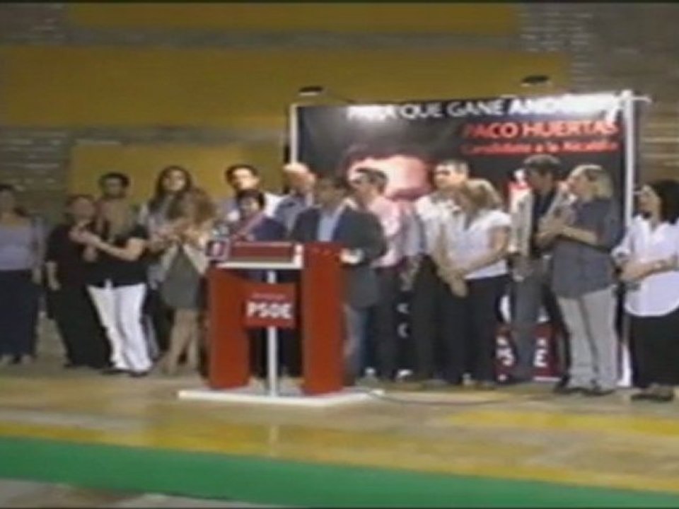 EL PSOE DE ANDÚJAR CELEBRA UN MITIN FIESTA CON MOTIVO DEL CIERRE DE LA CAMPAÑA ELECTORAL- 