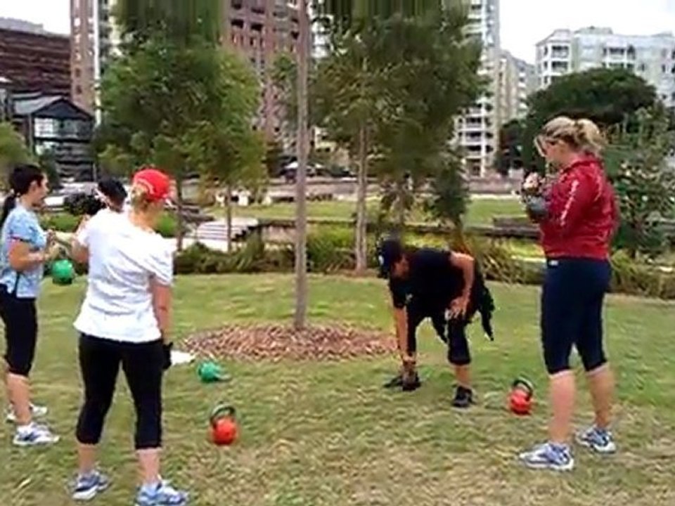 Bootcamp Sydney Pyrmont Kettlebells