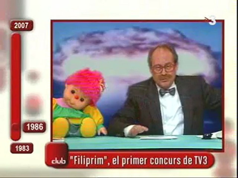 TV3 - El Club - "Filiprim", el primer concurs de TV3