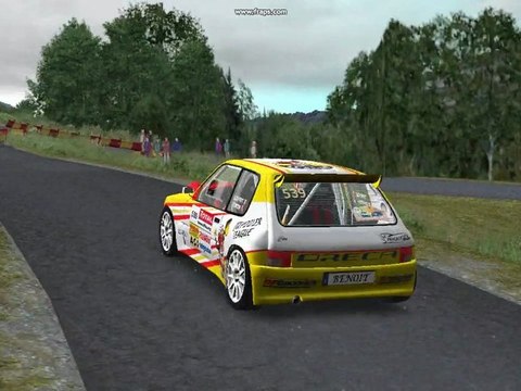 RBR cotes d'arbroz II - sortie de route