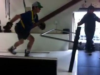 St Louis Blues Adam Cracknell Training at Puckmasters