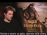 Интервью Роберта для MSN UK (русские субтитры)