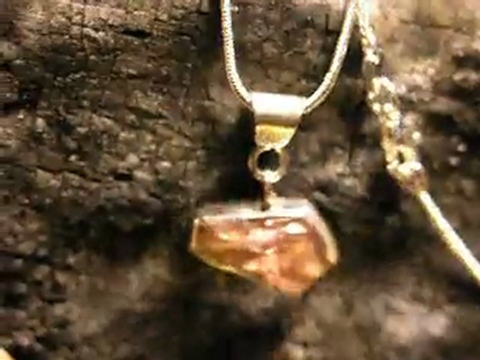 sterling necklace sunstone 2