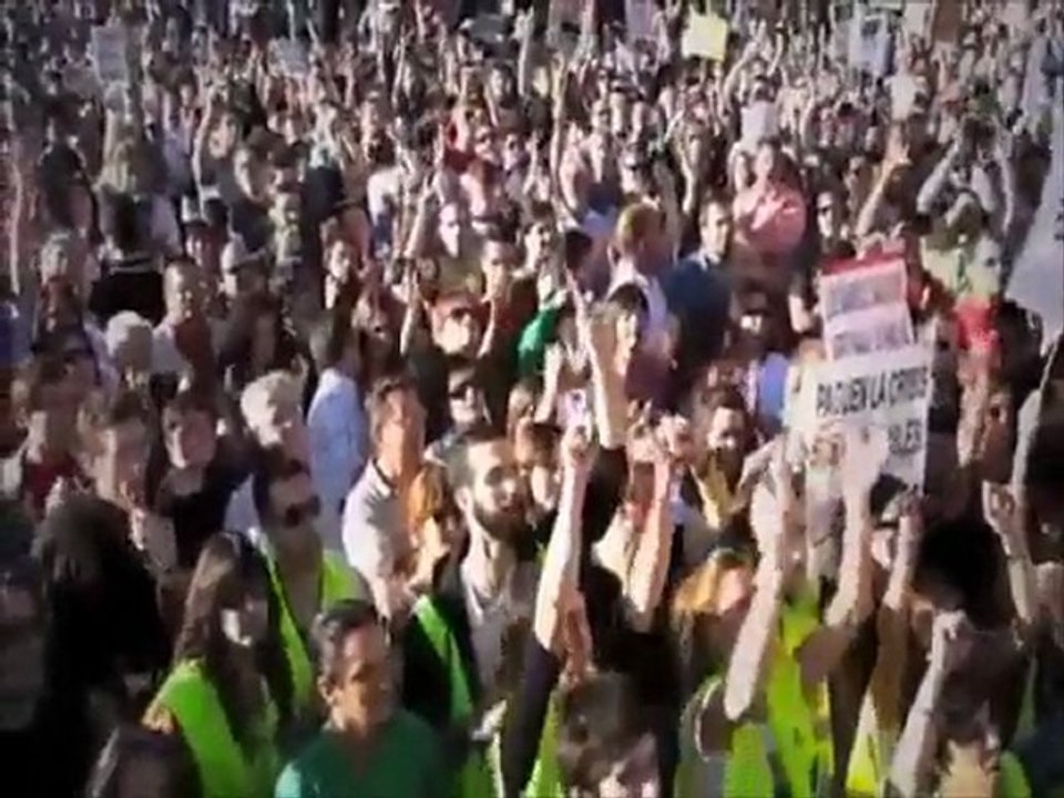 Révolution pacifique Espagne 15 Mai 2011