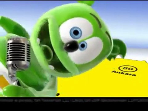 11880 reklam yeşil ayıcık bilmiş 80 maskot