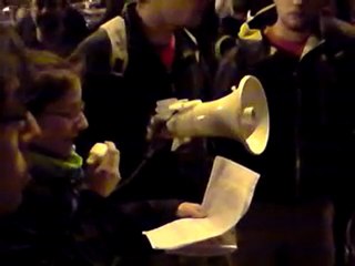 Le 20 Mai Paris, Bastille, Manifeste de l'assemblée de soutien à la revolution en Espagne, en Europe et dans le monde.