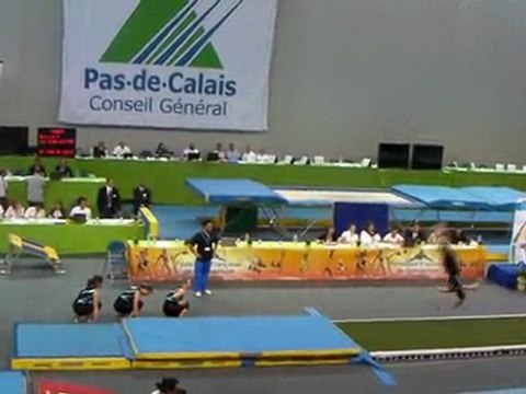 Finale TeamGym 2011 à Calais Tumbling 3éme passage